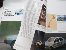 Volvo 340 sarja 1980 -myyntiesite / sales brochure