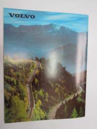 Volvo 340 sarja 1980 -myyntiesite / sales brochure