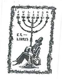 Julius Genss  - Ex Libris