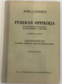 Fysiikan oppikirja -alkeisoppilaitosten yläluokkia varten