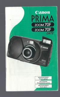 Canon Prima Xoom 70 F - käyttöohje