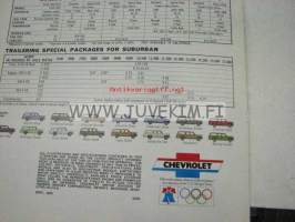 Chevrolet Suburban 1976 -myyntiesite