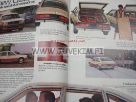 Chevrolet Citation 1979 -myyntiesite