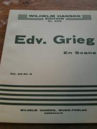 wilhelm hansen edv.grieg   en svane