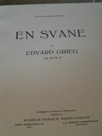 wilhelm hansen edv.grieg   en svane
