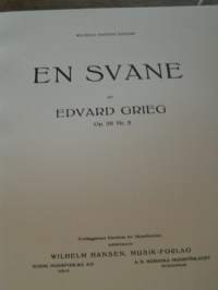 wilhelm hansen edv.grieg   en svane