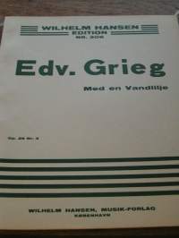 wilhelm hansen edv.grieg   med en vandlilje