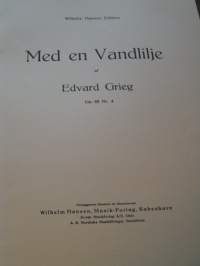 wilhelm hansen edv.grieg   med en vandlilje