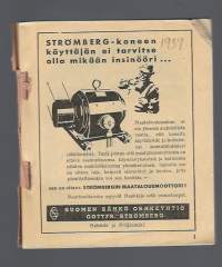 Almanakka  1939 -   kalenteri