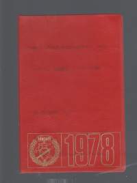 Metallityöläisen kalenteri 1978 -   kalenteri