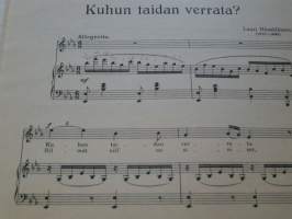 lauri hämäläinen kuhun taidan verratalaulu pianon säestyksellä