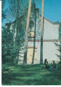 Verla tehdasmuseo - paikkakuntapostikortti kulkenut 1989