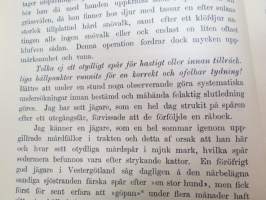 Jagtbasra däggdjurs gångarter och spår (metsästettävien nisäkkäiden jälkiä ja kulkutapoja) -game footprints and tracks