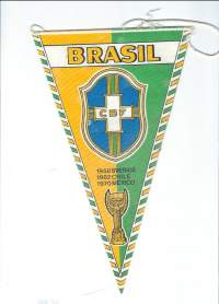 CBF  Brasil - matkailuviiri  , urheiluviiri 27x16 cm