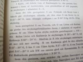 Finlands Geologiska undersökning. Beskrifning till Kartbladet nr 32 - Loimijoki (Suomen geologisen tutkimuksen karttalehti nr 32 selostus) -finnish geological