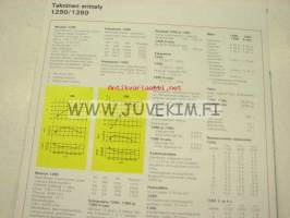 David Brown Case 1290, 1390 traktori -myyntiesite / tractor sales brochure