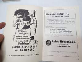 Farbige Leder - Herstellung farbiger Läder  in ihrer praktischen Anwendung (Ledertechnische Bibliothek nr 1) -nahanvärjäyksen teknillisten seikkojen