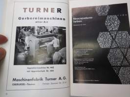 Farbige Leder - Herstellung farbiger Läder  in ihrer praktischen Anwendung (Ledertechnische Bibliothek nr 1) -nahanvärjäyksen teknillisten seikkojen