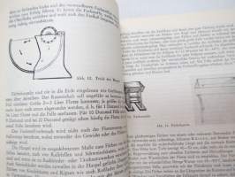 Farbige Leder - Herstellung farbiger Läder  in ihrer praktischen Anwendung (Ledertechnische Bibliothek nr 1) -nahanvärjäyksen teknillisten seikkojen