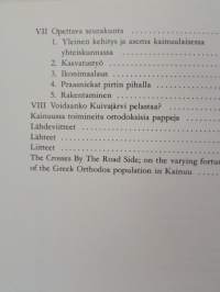 Ristit tievarsilla - Kainuun ortodoksien vaiheita