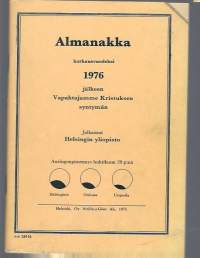 Almanakka 1976 -   kalenteri