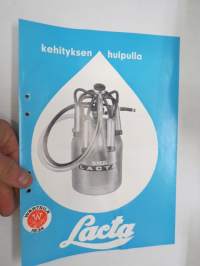 Wärtsilä / SMK Lacta lypsykone -myyntiesite / milking machine, sales brochure