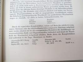 Appretur der Textilien - Mechanische und Chemische Technologie der Ausrüstung - Die Verfahren und ihre Anwendung in der Praxis -tekstiili- ja kangasteollisuuden