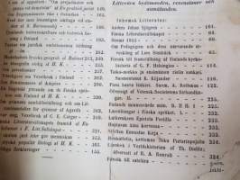 Litteraturblad - För allmän medborgerlig bildning 1855 årsgång 1-12 -litterary magazine