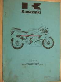 Kawasaki ZXR750 omistajan käyttöohjekirja
