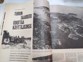 Viikko Sanomat 1966 nr 27, ilmestynyt 8.7.1966, sis. mm. seur. artikkelit / kuvat / mainokset; Kansikuva &quot;Suuri värifilmitesti&quot;, Time-tupakka kovapakkaus,