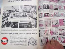 Viikko Sanomat 1966 nr 27, ilmestynyt 8.7.1966, sis. mm. seur. artikkelit / kuvat / mainokset; Kansikuva &quot;Suuri värifilmitesti&quot;, Time-tupakka kovapakkaus,