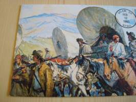 Oregon Trail, Wild West, villi länsi, 1993, USA, ensipäiväkuori, FDC.  Katso myös muut kohteeni mm. noin 1200 erilaista amerikkalaista ensipäiväkuorta