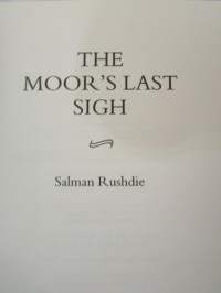 The Moor&#039;s Last Sigh