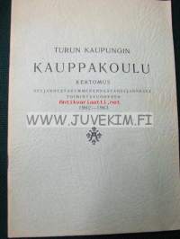 Turun kaupungin kauppakoulu 1962-63