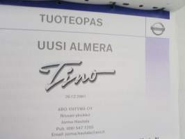 Nissan Almera Tino V10 - uutuuskurssi 20.12.2001