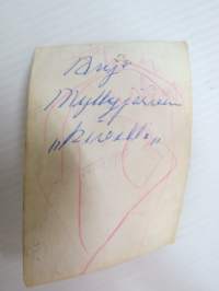 &quot;Anja Myllyjärven kivellä&quot; -valokuva / photograph