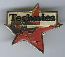 Technics - pinssi rintamerkki