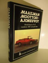 Maailman moottoriajoneuvot 1 - 5 : Henkilöautot ... vuodesta 1885 nykypäivään [3 osaa ... = A-E, F-M, N-Ö) - Moottoripyörät vuodesta 1894 nykypäivään -