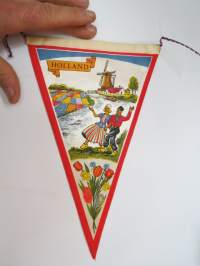 Holland (Hollanti) -matkamuistoviiri / souvenier pennant