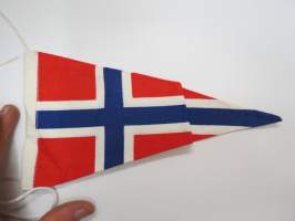 Norja (Norge) -matkamuistoviiri / souvenier pennant