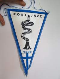Pori Jazz Finland -matkamuistoviiri / souvenier pennant