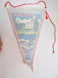 Kuhmo - Lentuankoski -matkamuistoviiri / souvenier pennant