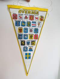 Sverige -matkamuistoviiri / souvenier pennant