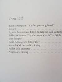 Som en eld över askan - Edith Södergrans fotografier
