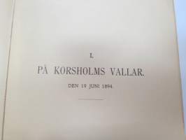 I fosterländska ämnen - tal och föredrag -patriotic finnish opinions in speeches and lectures