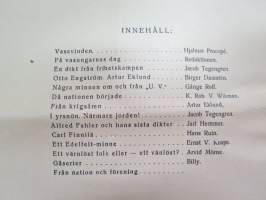 Studentbladet 1919 nr 4 Wasa nummer -erikoisnumero &quot;Vaasa&quot; -student´s publication, special issue concerning city of Vaasa