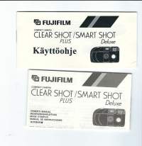 Fujifilm  Clear Shot / Smart Shot Käyttöohje 1994