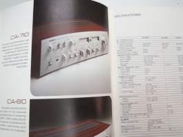Yamaha hifi - Generationers musikkunnande -Hi-Fi -laitteiden myyntiesite / brochure