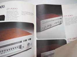 Yamaha hifi - Generationers musikkunnande -Hi-Fi -laitteiden myyntiesite / brochure
