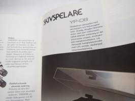 Yamaha hifi - Generationers musikkunnande -Hi-Fi -laitteiden myyntiesite / brochure